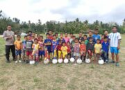 Bripka Ever Cetak Anak-Anak Berprestasi Lewat SSB Putra Timor