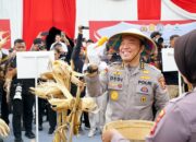 Irwasum Polri Pimpin Panen Jagung Serentak di Madiun,Wujudkan Astacita