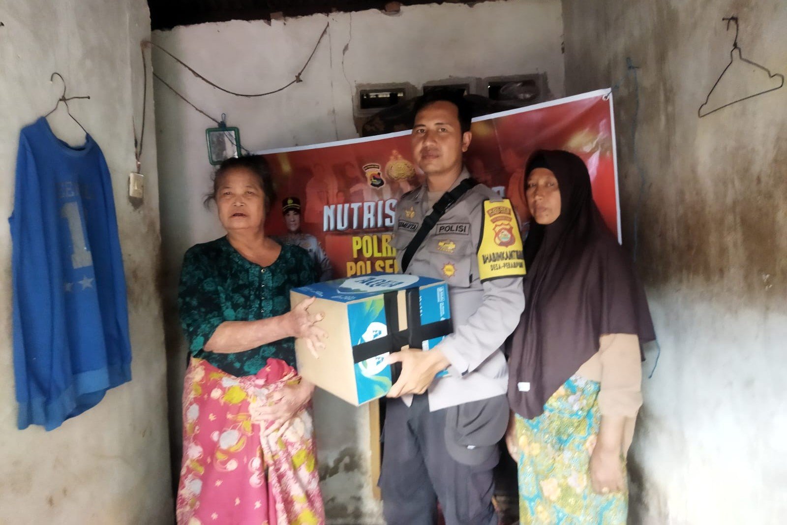 ‘Nutrisi Mantap’, Bentuk Kepedulian Polri pada Warga Kurang Mampu