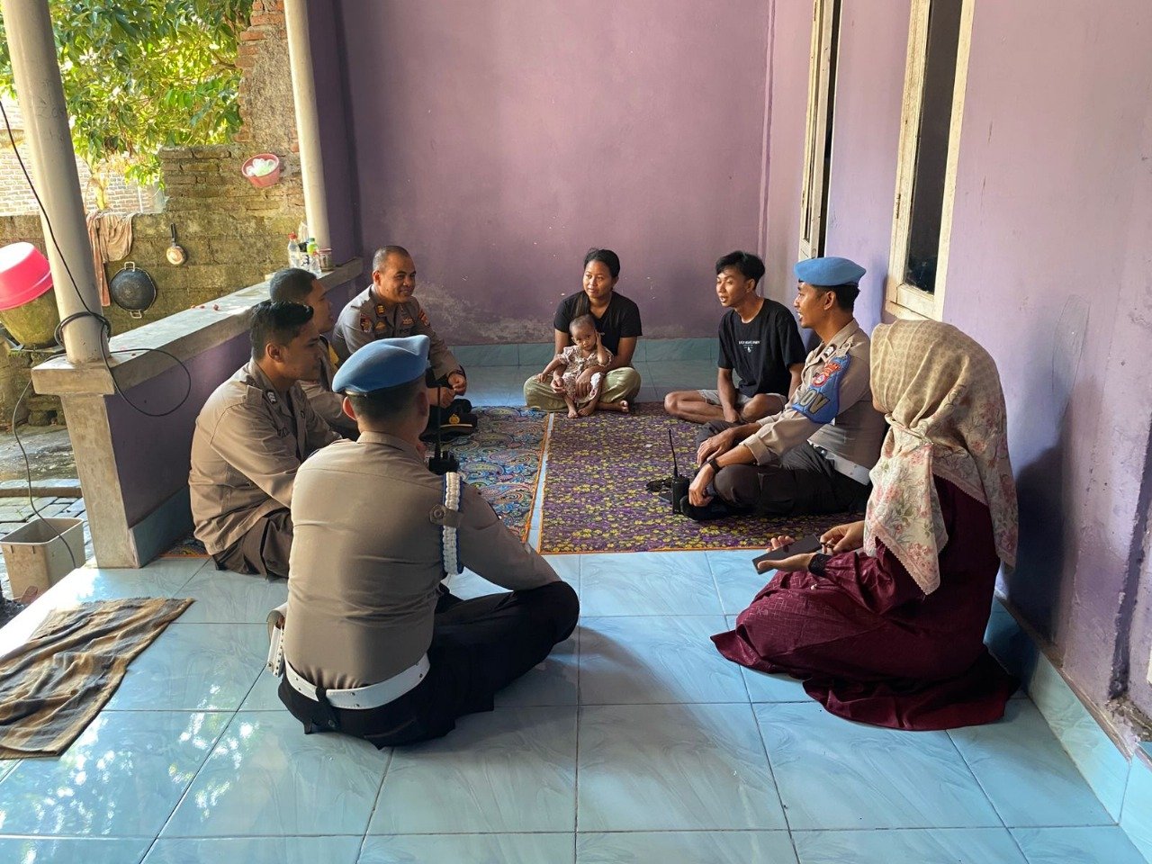 108 Kali Aksi, Polsek Kediri Tekun Perangi Stunting di Lombok Barat (1)
