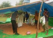 Aktif Membantu Kegiatan Petani di Desa Binaan, Bhabinkamtibmas Polsek Soromandi Sukseskan Program Ketahanan Pangan Nasional