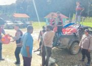Polres Pegunungan Arfak Salurkan Bantuan Sembako kepada Warga Terdampak Longsor di Kampung Jim
