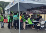 Biddokes Polda Banten Beri Pengobatan Gratis Kepada 608 Driver Ojek Online