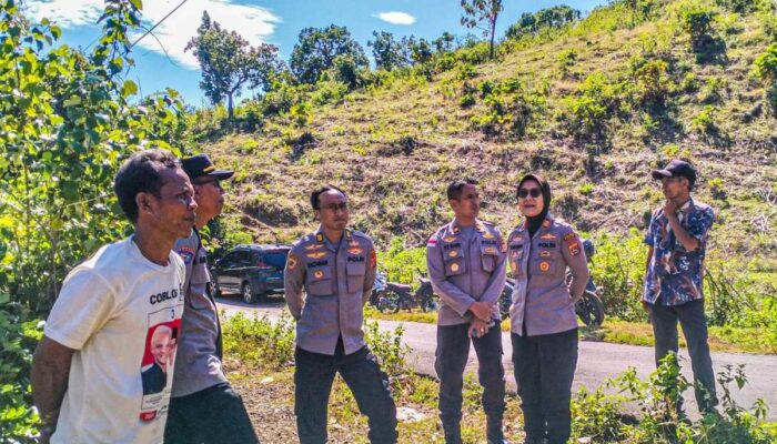 Tingkatkan Produktivitas Jagung, Polda NTB dan Polres Lombok Barat Tinjau Lahan di Desa Kedaro