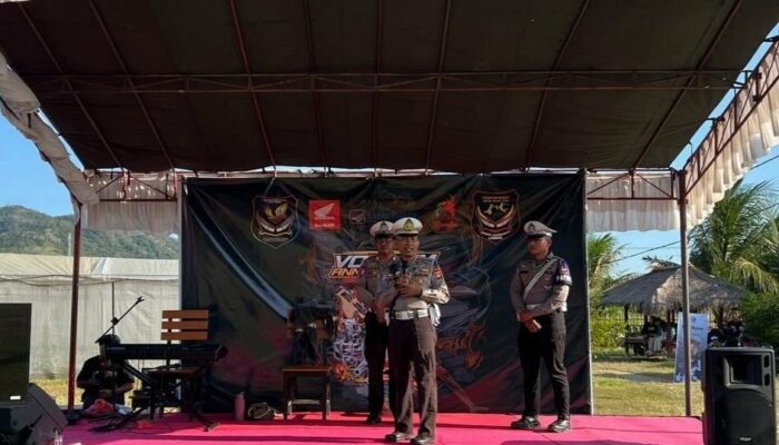 Bangun Kesadaran Tertib Lalu Lintas, Satlantas Lombok Barat Gelar Sosialisasi di Gerung