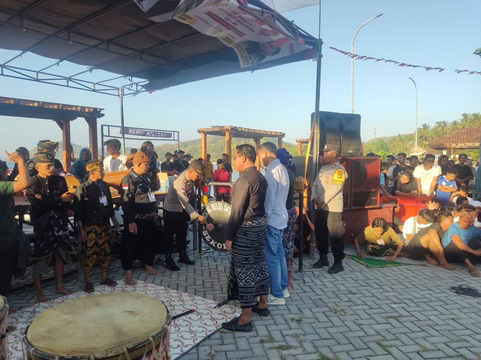 Semarak Budaya di Sekotong, Paguyuban Datu Sekotong Diresmikan Bersamaan Pembukaan Seni Peresean