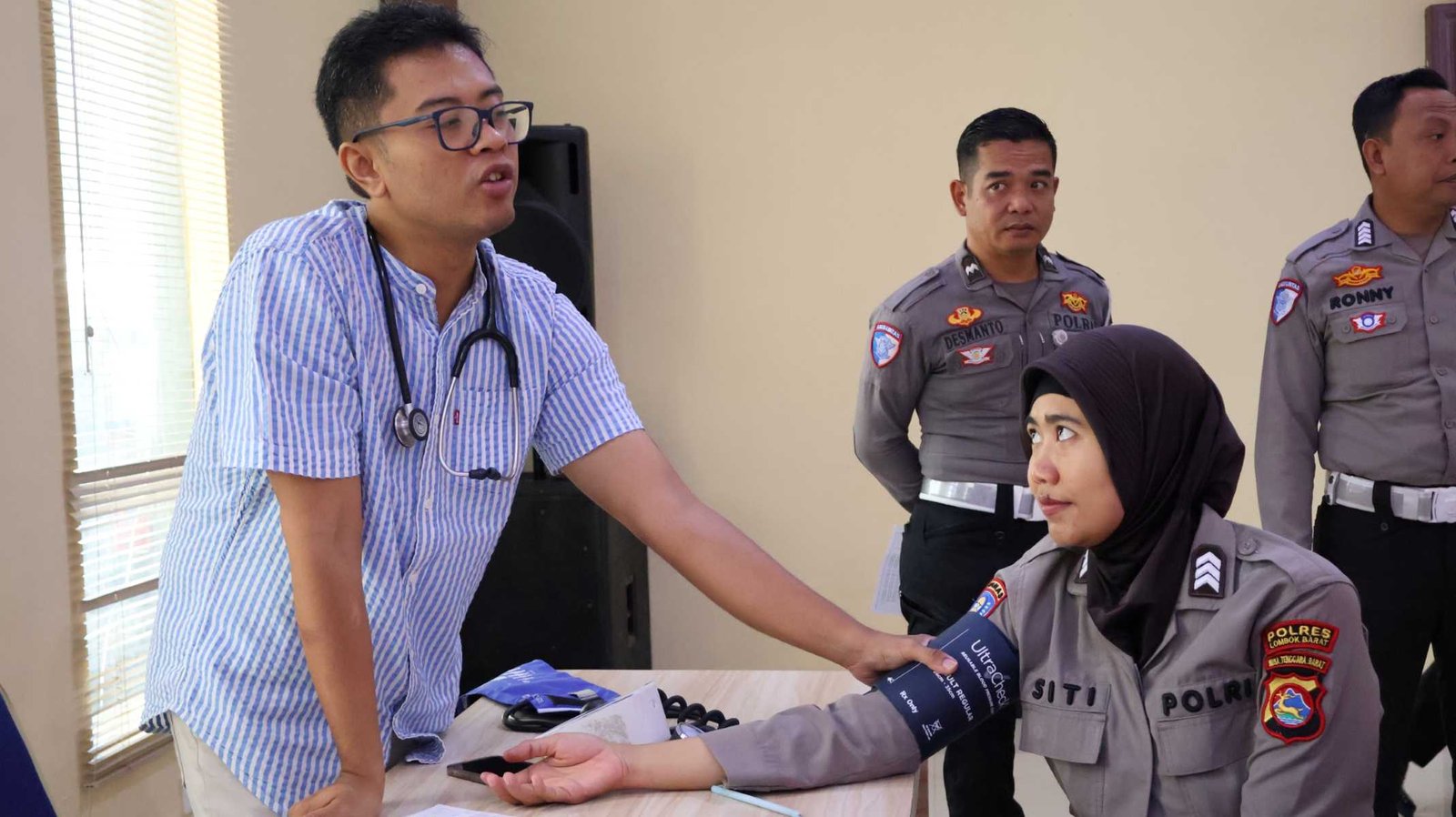 Donor Darah Polres Lombok Barat, Wujud Kepedulian dalam HUT Lalu Lintas ke-70