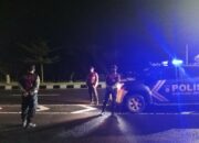 Antisipasi Kriminalitas, Patroli Blue Light Samapta Polres Lombok Barat Menyisir Baypass BIL II