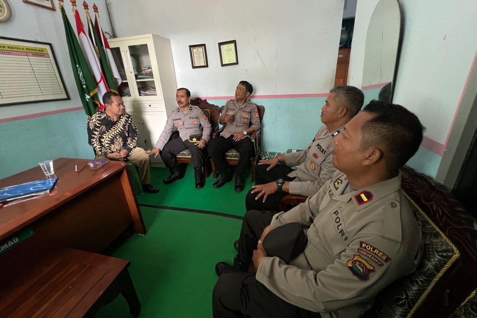 Tokoh Agama Desa Bengkel Dukung Polres Lombok Barat Tangkal Paham Radikal