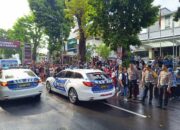 Operasi Mandalika Rinjani 2025, Polisi All Out Kawal Parade Rider di Taman Sangkareang