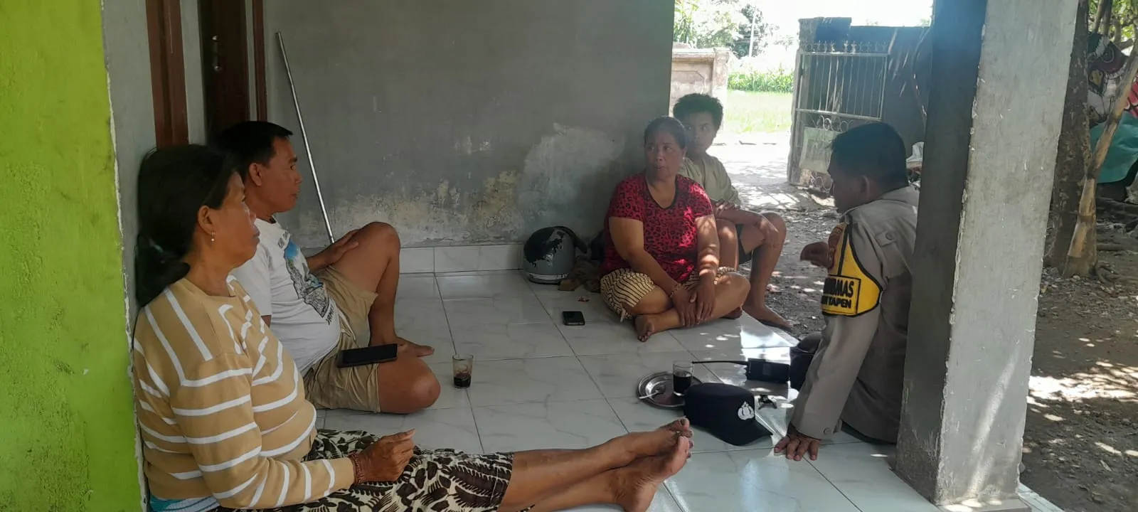 Polsek Gerung Buktikan, Ketahanan Pangan Bisa Dimulai dari Rumah Sendiri