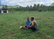 Bhabinkamtibmas Pelangan Gerakkan Warga Tanam Jagung untuk Ketahanan Pangan