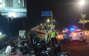 Blue Light Patrol Satlantas Lombok Barat, Aman Tanpa Balap Liar