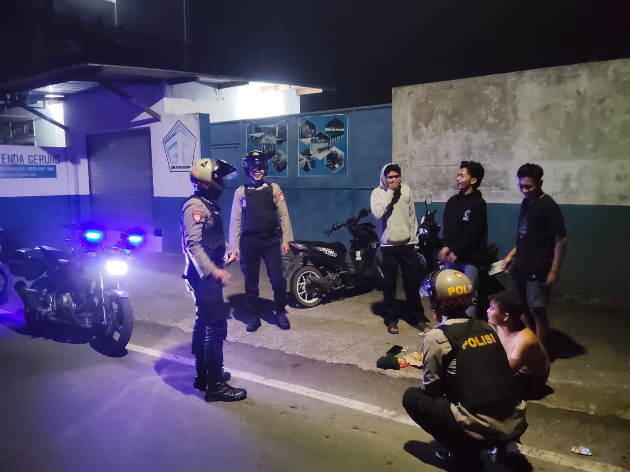 Aksi Tegas Sat Samapta Lombok Barat Redam Balap Liar di Bypass