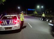 Hadapi Cuaca Ekstrem, Polres Lombok Barat Perketat Patroli Malam di Bypas